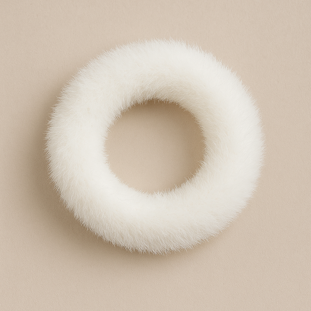 Pastel Ton Peluş Toka