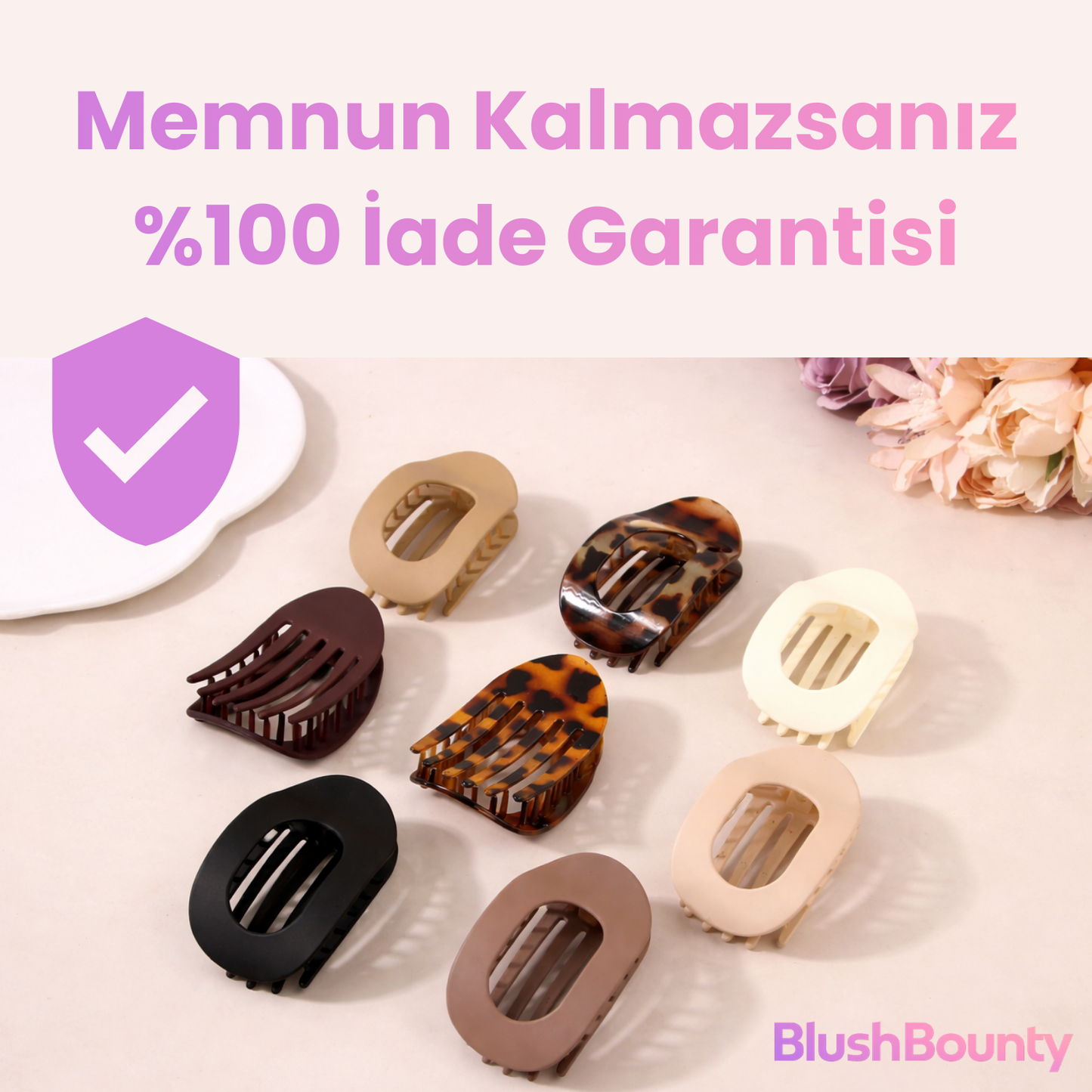 Zarif Minimal Saç Tokası