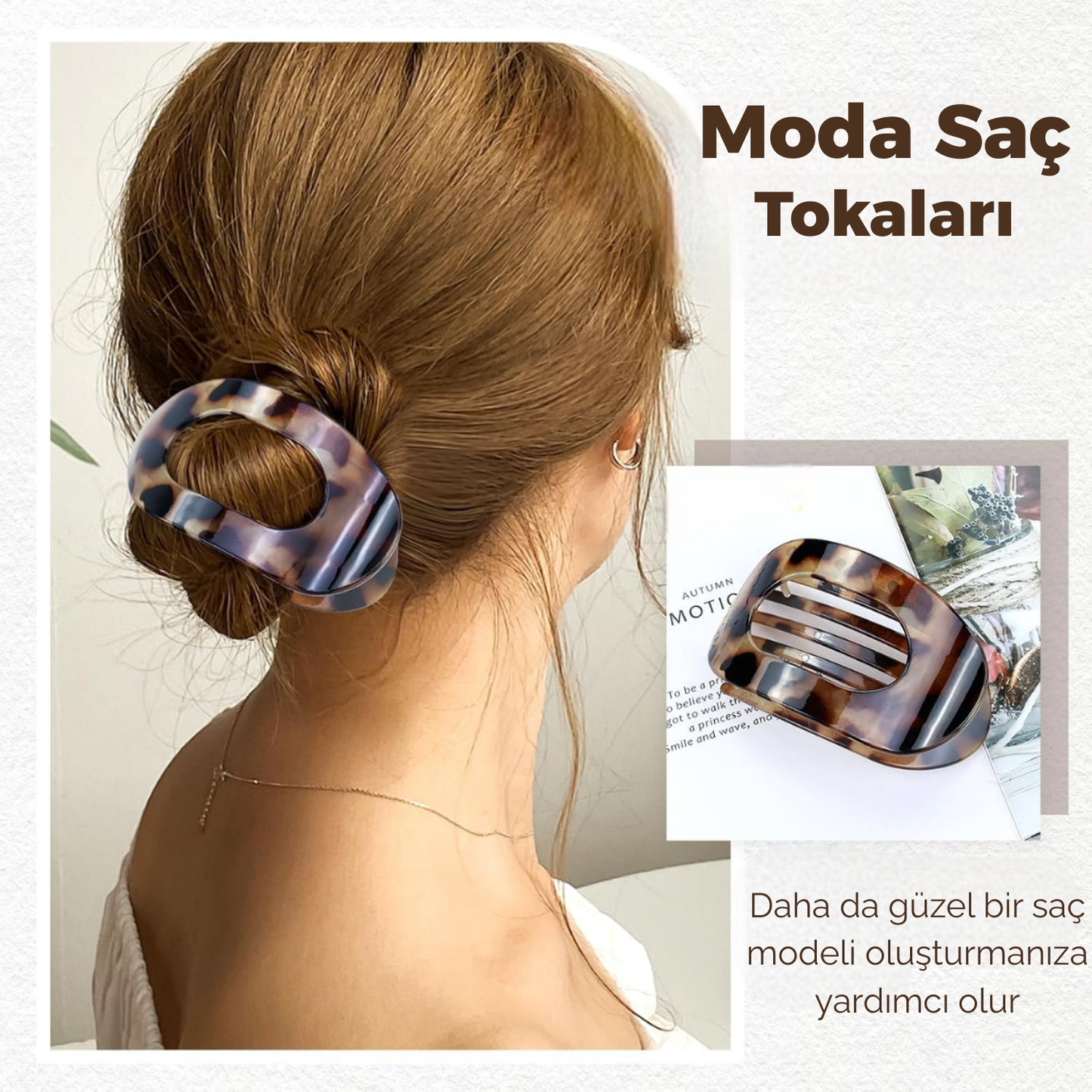 BlushBounty® Zarif Minimal Saç Tokası