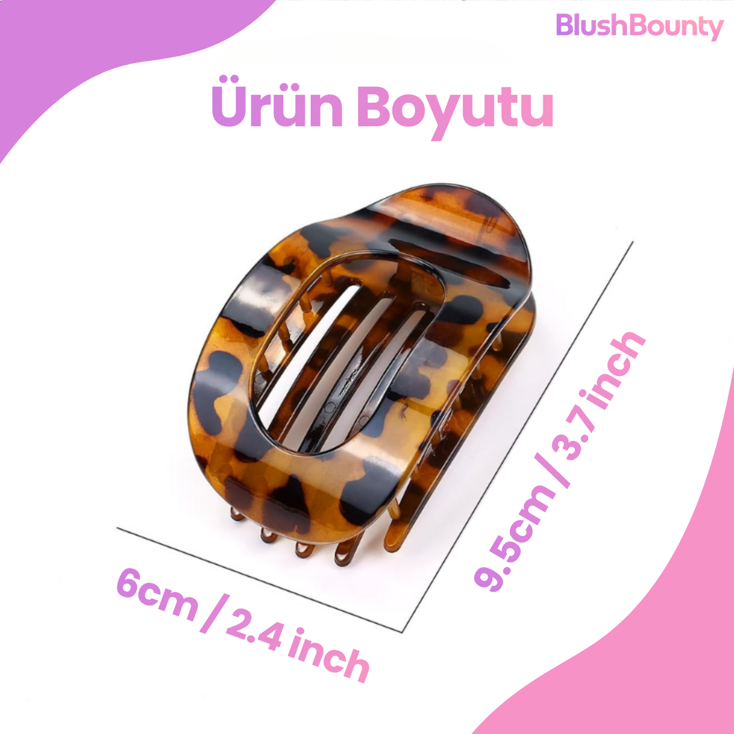 Zarif Minimal Saç Tokası