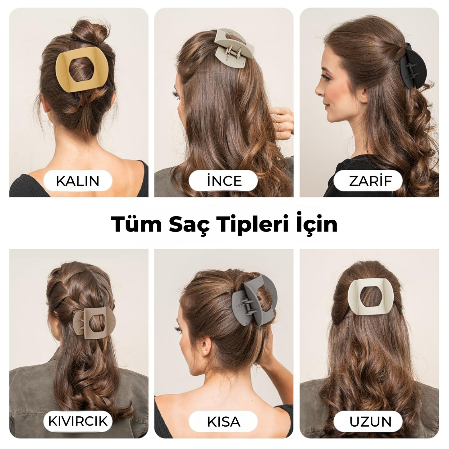 BlushBounty® Zarif Minimal Saç Tokası